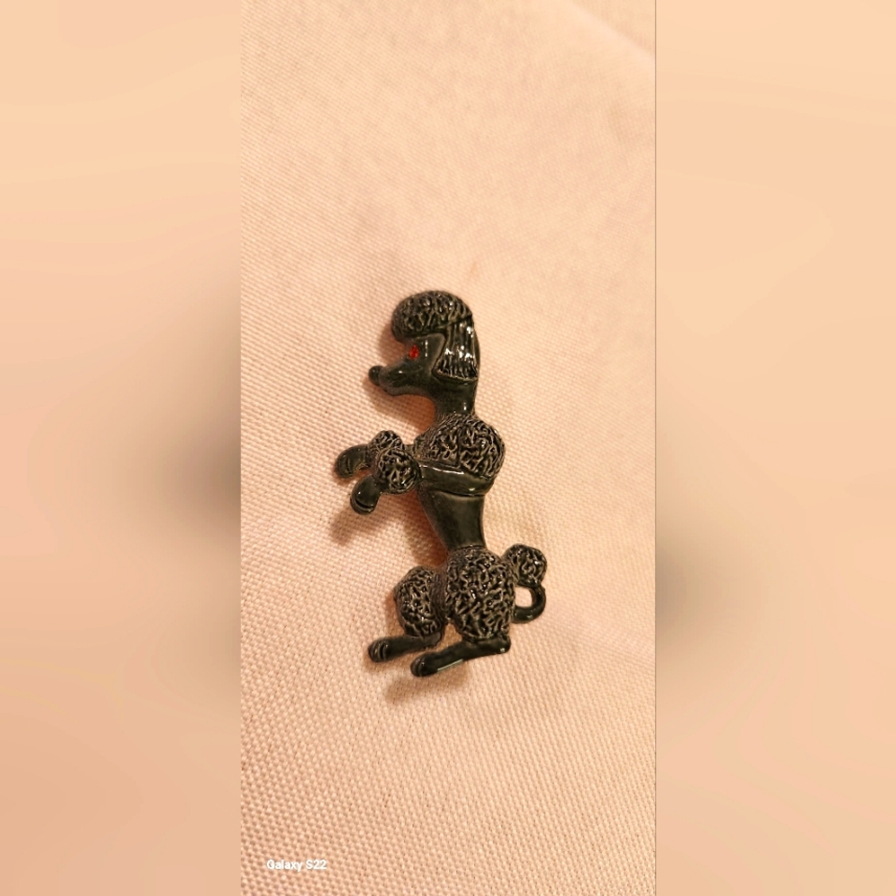 Vintage Poodle Pin